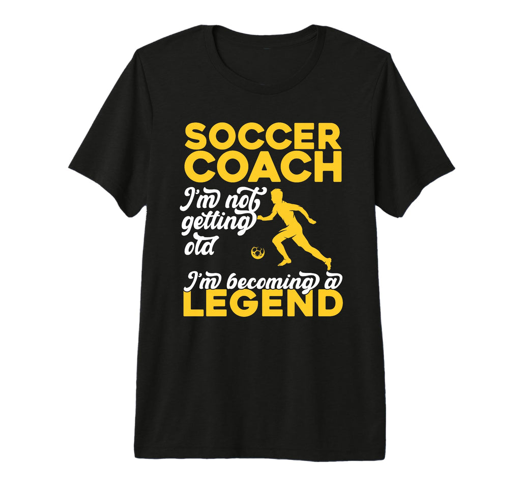 Mens Soccer Coaching Training Trainer T-Shirt - Novelty Apparel Men Women