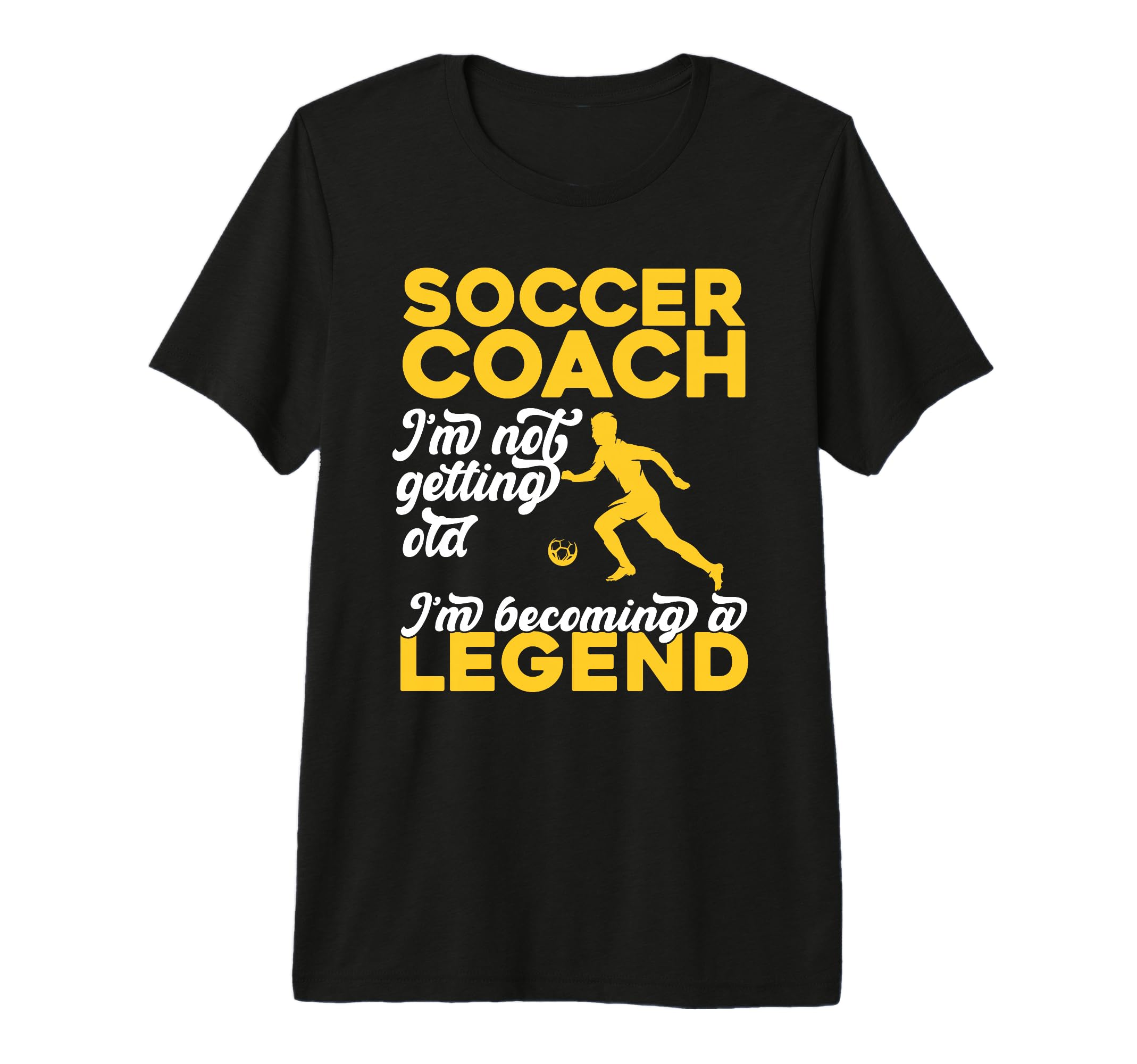 Mens Soccer Coaching Training Trainer T-Shirt - Novelty Apparel Men Women