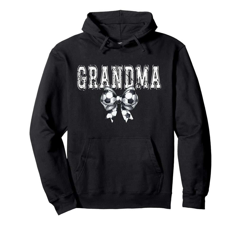 Coquette Soccer Grandma Spirit Hoodie - Graphic Print Unisex