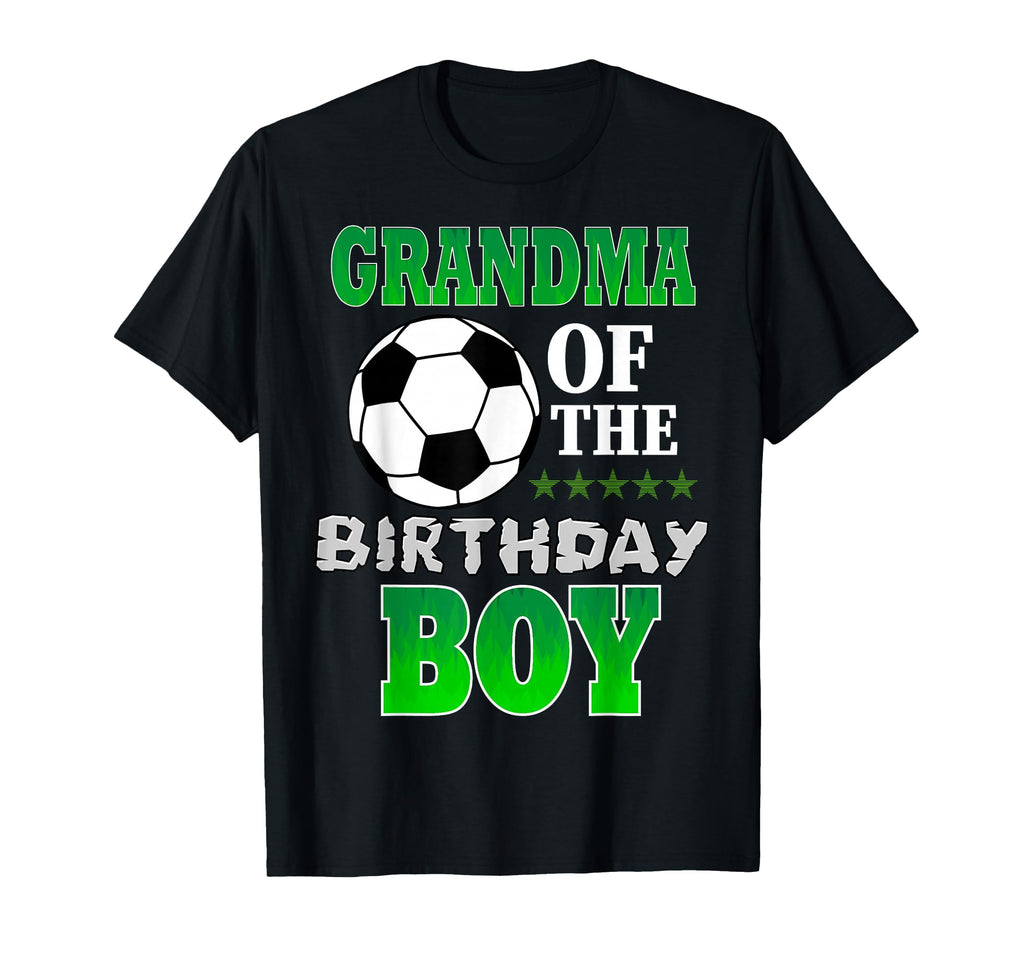 Grandma Birthday Soccer Stars Outfit T-Shirt - Aesthetic Graphic Unisex