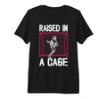 Raised Cage Lacrosse Goalkeeper Lacrosse T-Shirt - Graphic Print Men Women