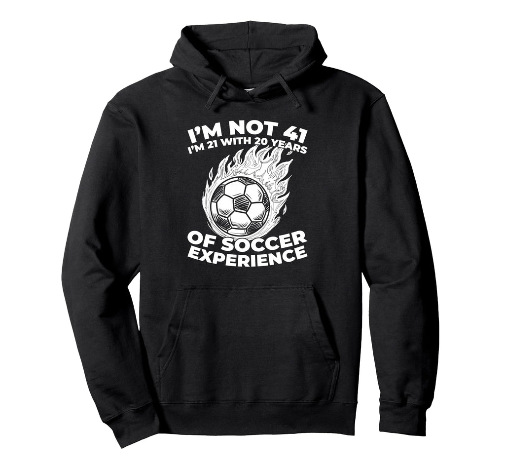 41 Years Old Team Player Sports Hoodie - Aesthetic Graphic for Adults