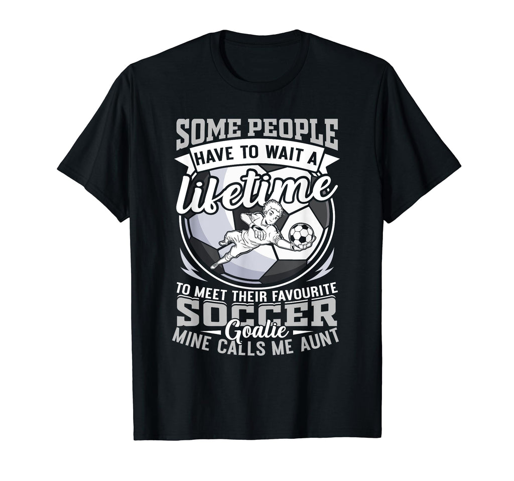 My Favorite Soccer Player Calls Me Aunt T-Shirt - Custom Art Print Unisex