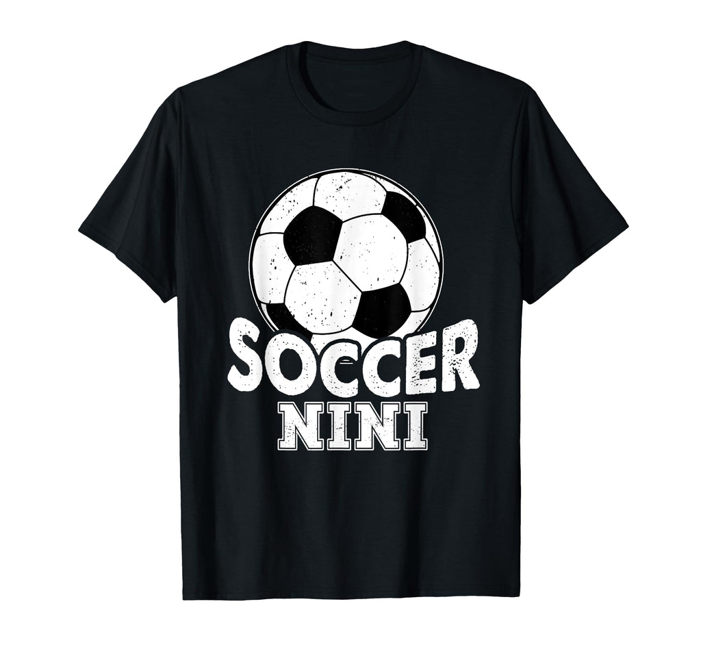 Soccer Nini Funny Sports Soccer T-Shirt - Unique Graphic Unisex