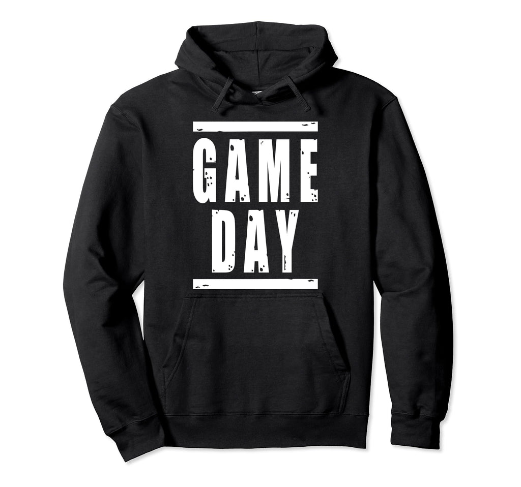 Game Day Football Soccer Baseball Hoodie - Fun Novelty Design for Adults