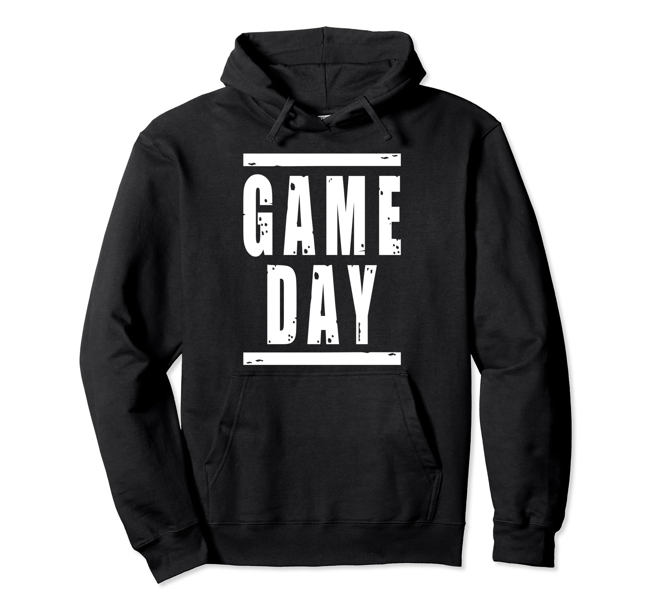 Game Day Football Soccer Baseball Hoodie - Fun Novelty Design for Adults