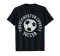 Throckmorton County Soccer T-Shirt - Casual Everyday Wear Men Women