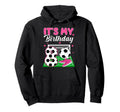 Its My 8Th Soccer Birthday Soccer Party 8 Hoodie - Custom Art Print Unisex