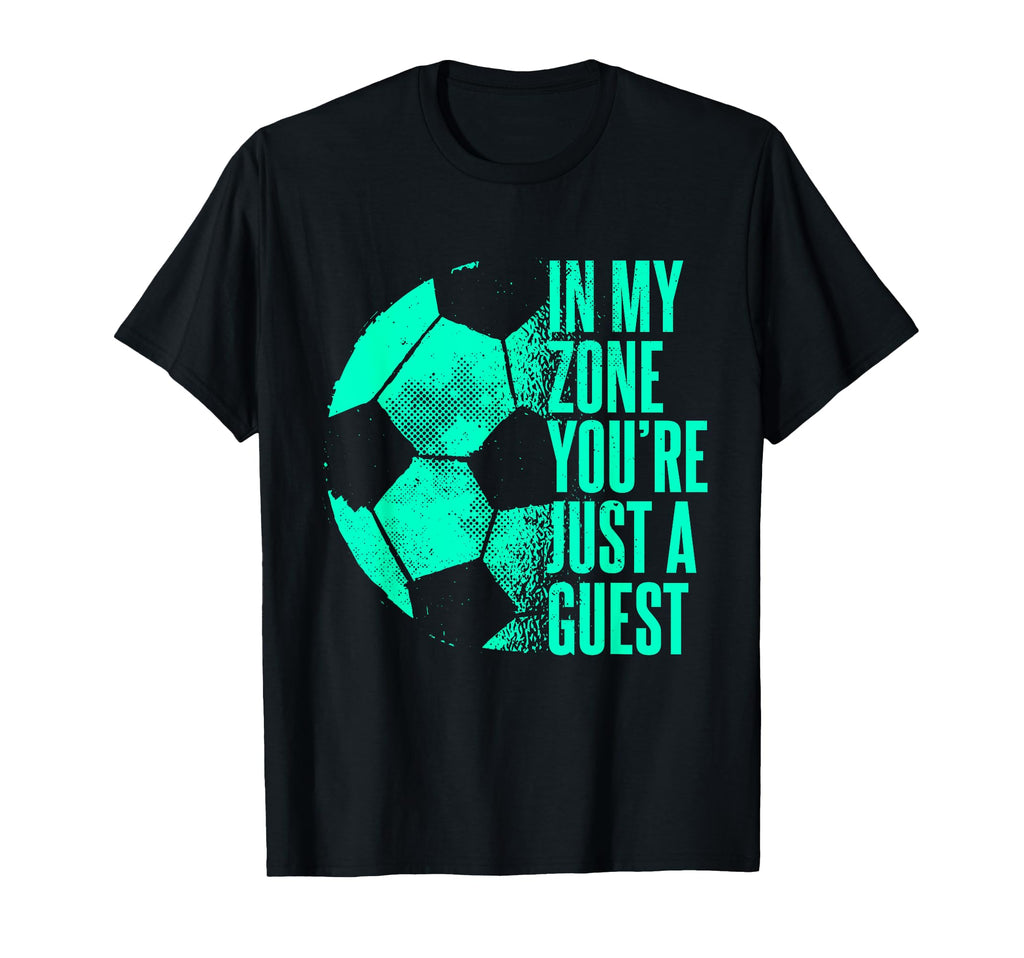 Funny Goaltender Soccer Goalie T-Shirt - Graphic Print Unisex