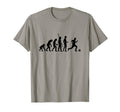 Funny Soccer Shows Evolution To Soccer T-Shirt - Novelty Apparel for Adults
