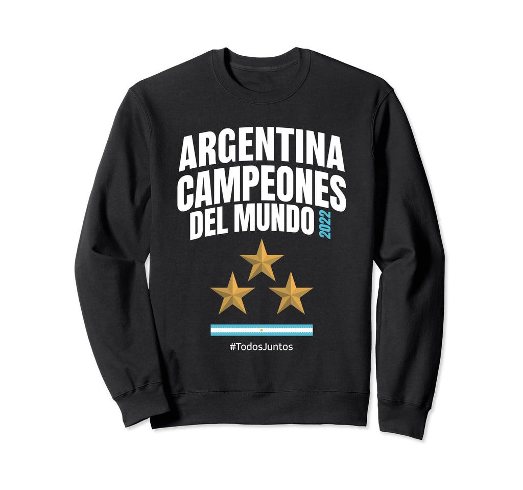 Argentina World Champion 2022 Sweatshirt - Casual Everyday Wear Unisex