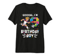 Goooal Im 9 I Building Blocks I 9Th T-Shirt - Custom Art Print for Adults