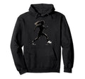 Soccer Player Silhouette Womens Soccer Hoodie - Graphic Print Men Women