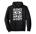 Coquette Soccer Aunt Matching Family Bow Hoodie - Minimalist Print Unisex