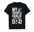 Proud Soccer Goalie Dad Soccer T-Shirt - Custom Art Print for Adults