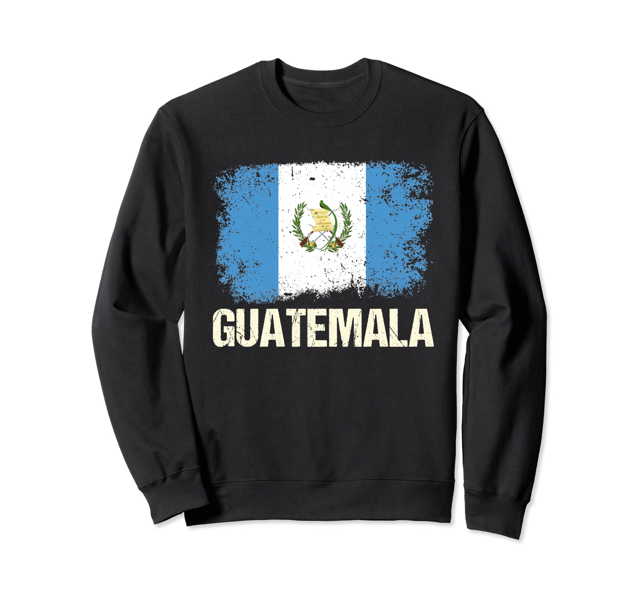 Guatemala Flag Football Soccer Team Sweatshirt - Trendy Graphic for Adults