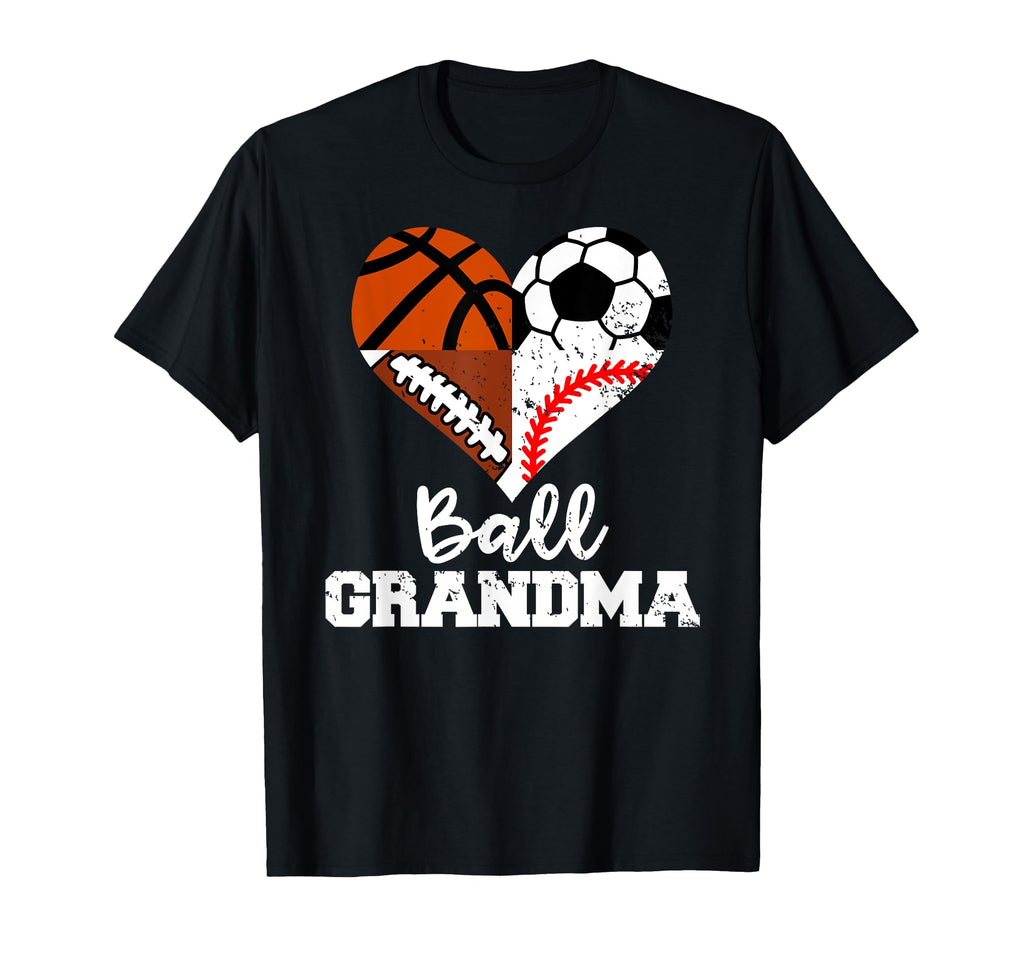 Ball Grandma Funny Soccer Football T-Shirt - Unique Graphic for Adults