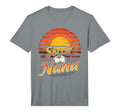 Proud Soccer Nana Funny Grandma T-Shirt - Fun Novelty Design for Adults
