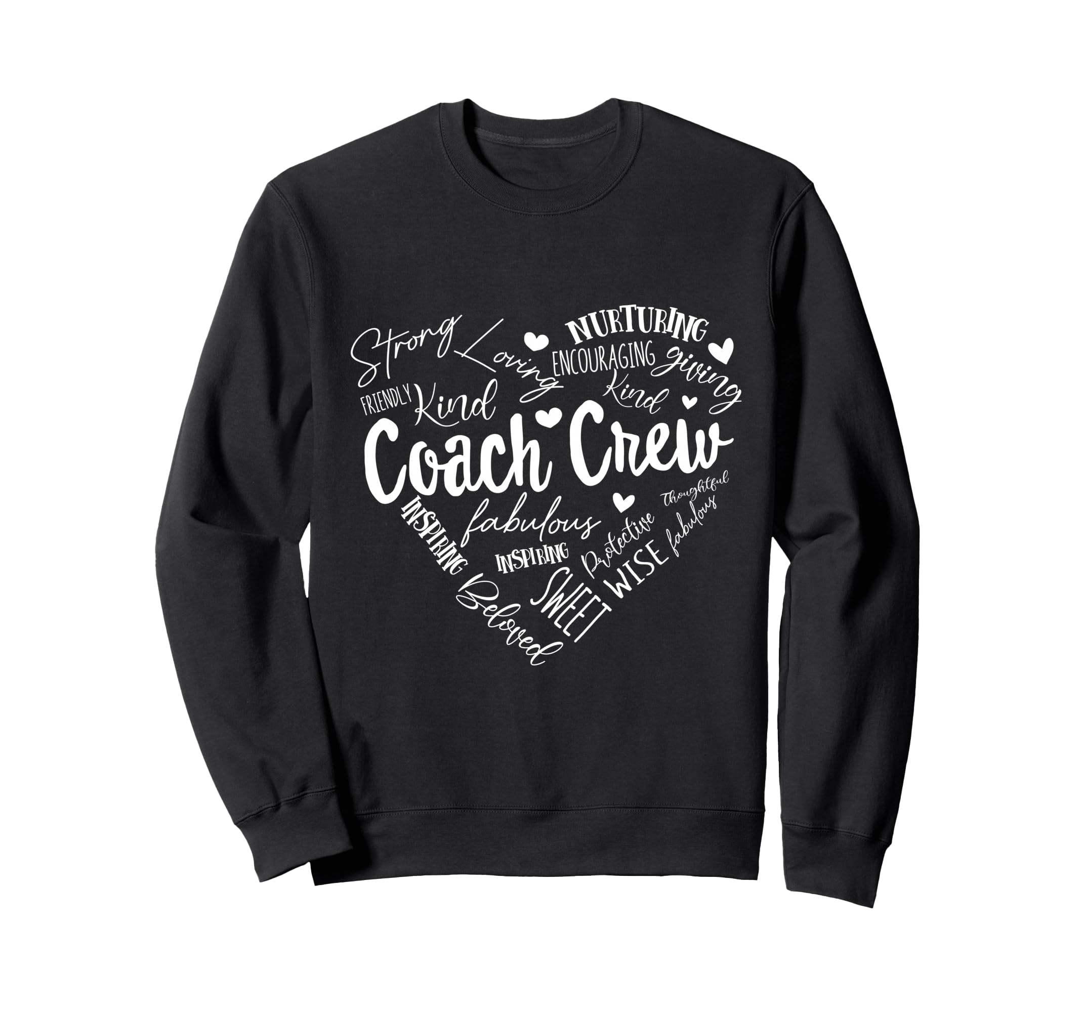 Coach Crew Instructional Coach Sweatshirt - Novelty Apparel for Adults