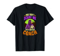 Scare Me Soccer Coach Monster Halloween T-Shirt - Graphic Print Men Women