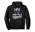 I Only Yell Winners Funny Soccer Coach Hoodie - Unique Graphic Men Women