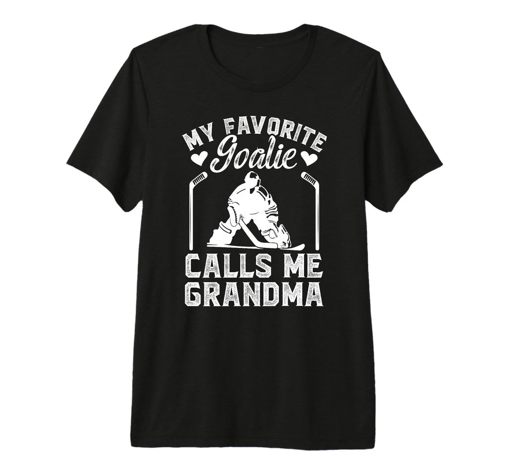 My Favorite Hockey Goalie T-Shirt - Casual Everyday Wear for Adults