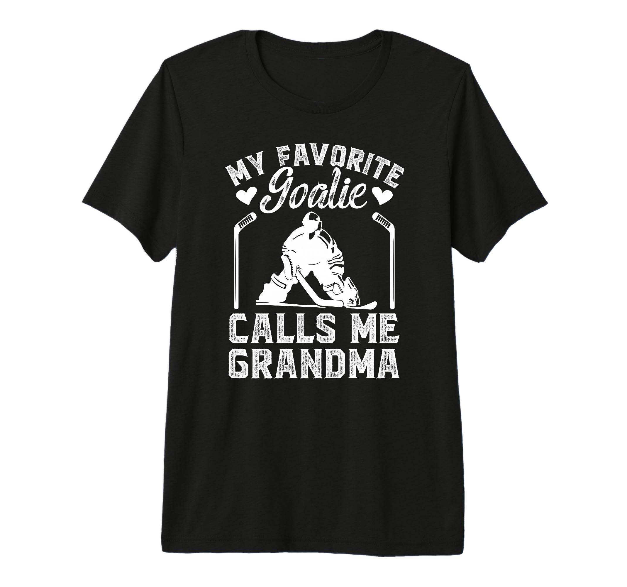 My Favorite Hockey Goalie T-Shirt - Casual Everyday Wear for Adults