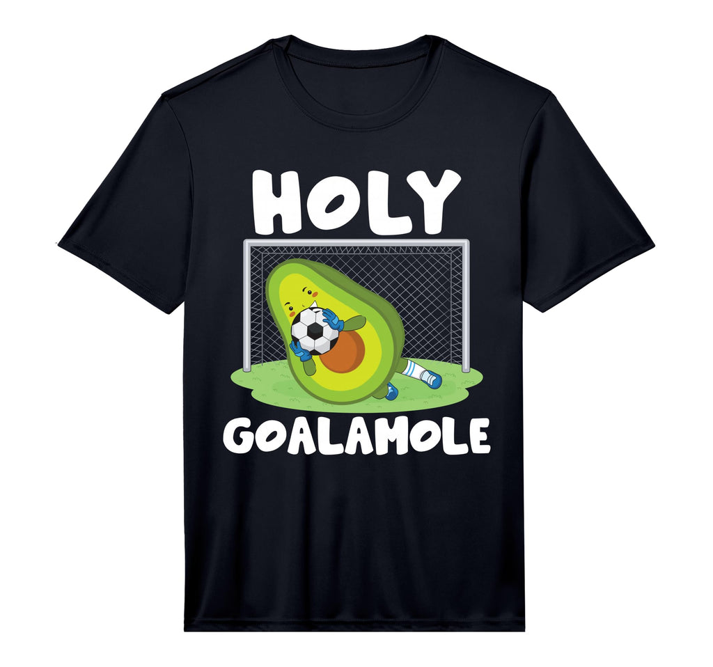 Holy Goalamole Funny Goalkeeper Avocado T-Shirt - Minimalist Print Unisex