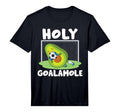 Holy Goalamole Funny Goalkeeper Avocado T-Shirt - Minimalist Print Unisex