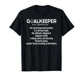 Ice Hockey Goalkeeper Definition T-Shirt - Aesthetic Graphic for Adults