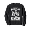 Hockey Goalkeeper Ice Hockey Goalie Sweatshirt - Trendy Graphic for Adults