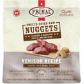 Primal Freeze Dried Raw Dog Food Nuggets, Venison, Complete & Balanced Meal, Also Use as Topper or Treat, Premium, Healthy, Grain Free, High Protein Raw Dog Food, 14 oz