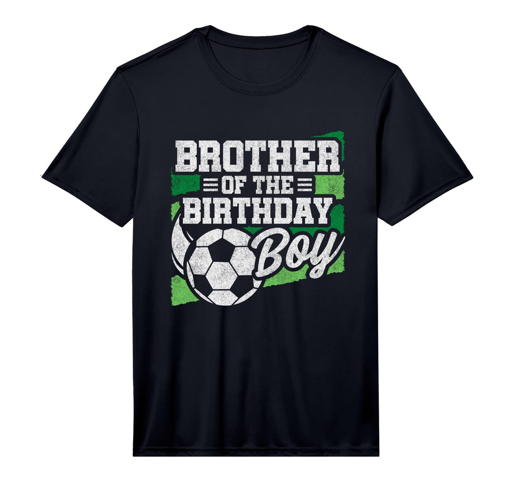 Birthday Brother Soccer Birthday T-Shirt - Fun Novelty Design for Adults