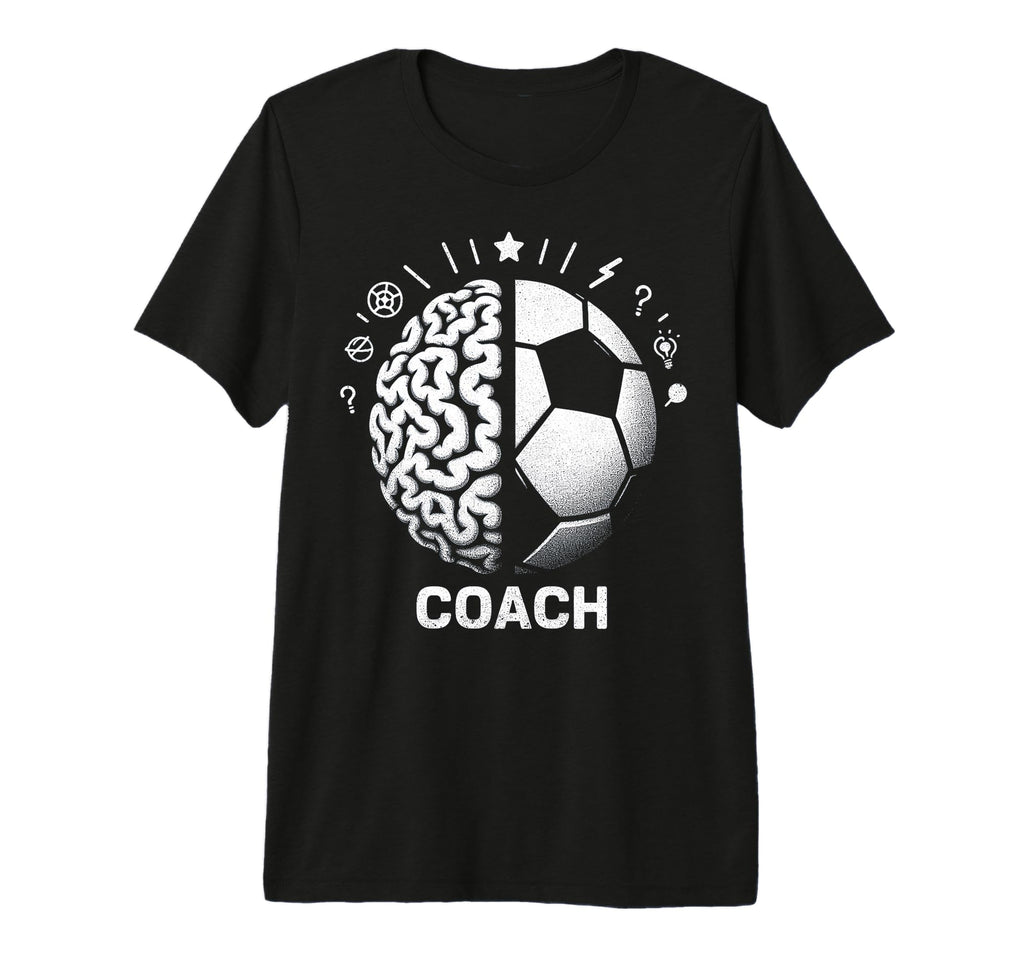 Soccer Coach Training Coaching Football T-Shirt - Graphic Print Unisex