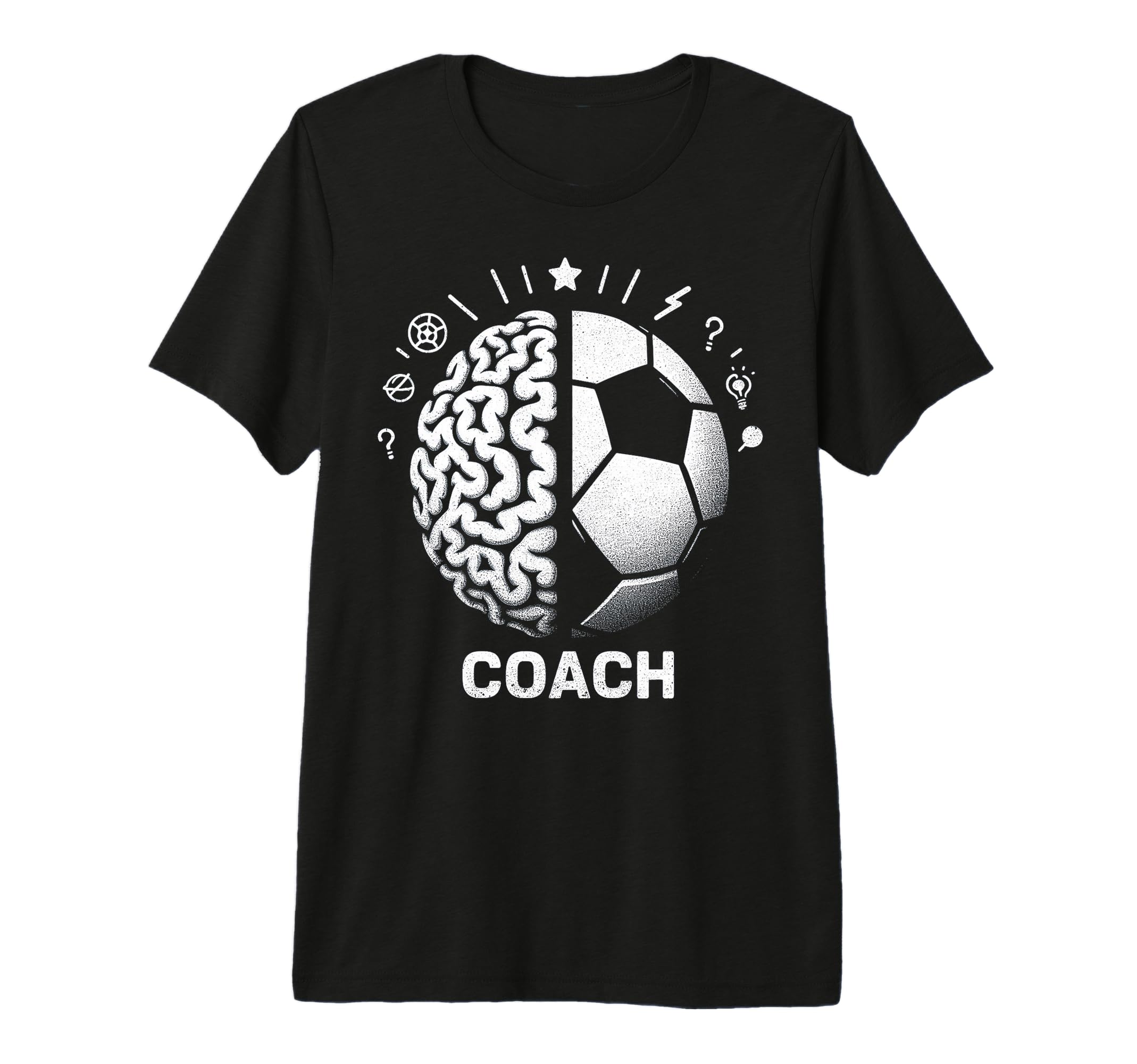Soccer Coach Training Coaching Football T-Shirt - Graphic Print Unisex