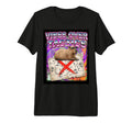 Vibes Over Tactics Meme Capybara Soccer T-Shirt - Streetwear Style Unisex