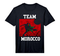 Morocco Moroccan Soccer Team T-Shirt - Fun Novelty Design Men Women
