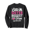 Little Sister Hockey Goalie Sister Sweatshirt - Custom Art Print Unisex
