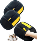 Magic Brush Pet Hair Removal Glove for Cats & Dogs, 2 Pcs Electrostatic Glove for Pet Hair, Cat Grooming Gloves for Hair Removal, Reusable Cat & Dog Hair Remover for Couch, Furniture, Carpet, Curtain