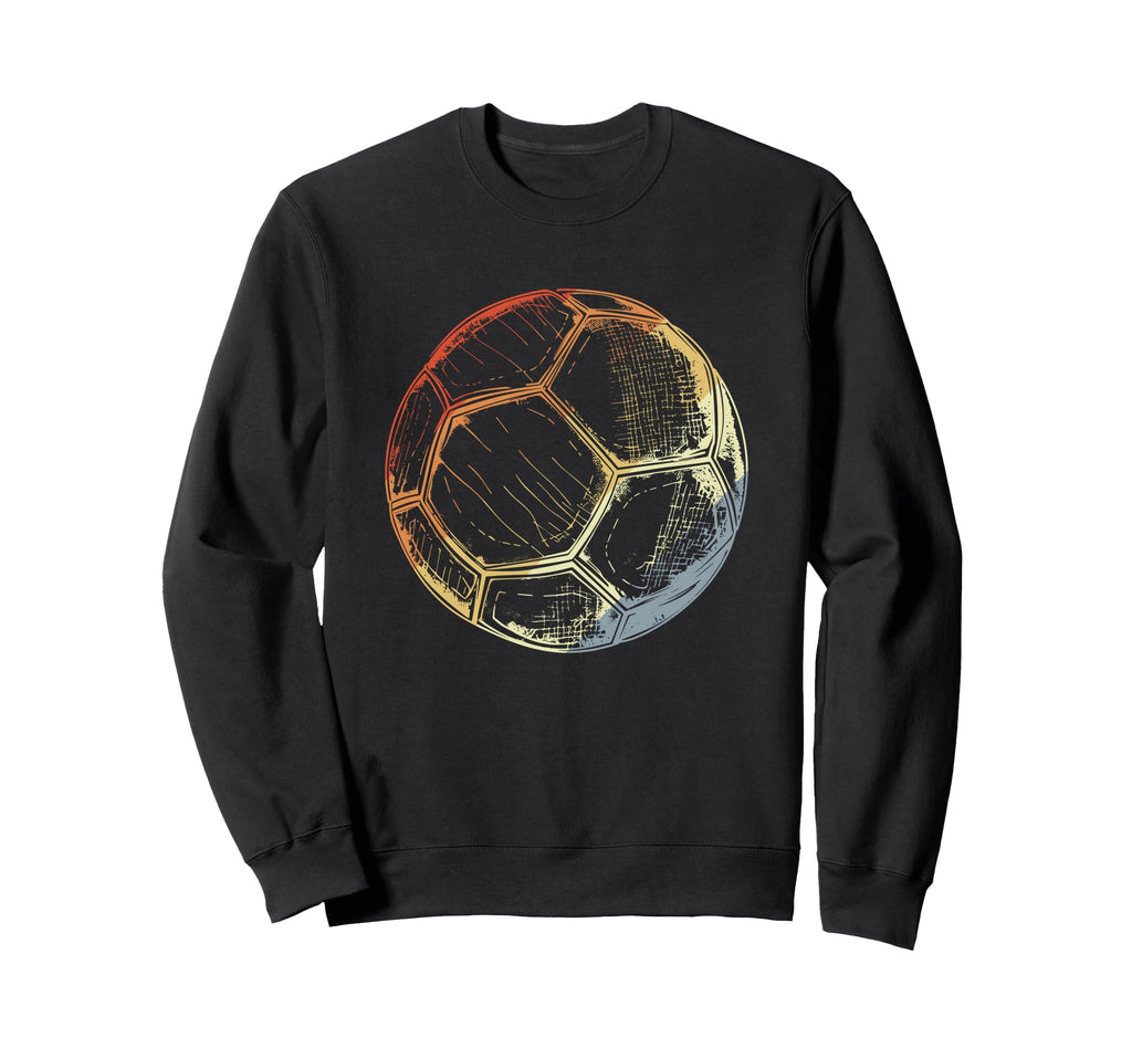 Soccer Ball Drawing Goal Keeper Sweatshirt - Unique Graphic Unisex