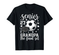 Soccer Senior 2027 Grandpa Final Set T-Shirt - Minimalist Print Unisex