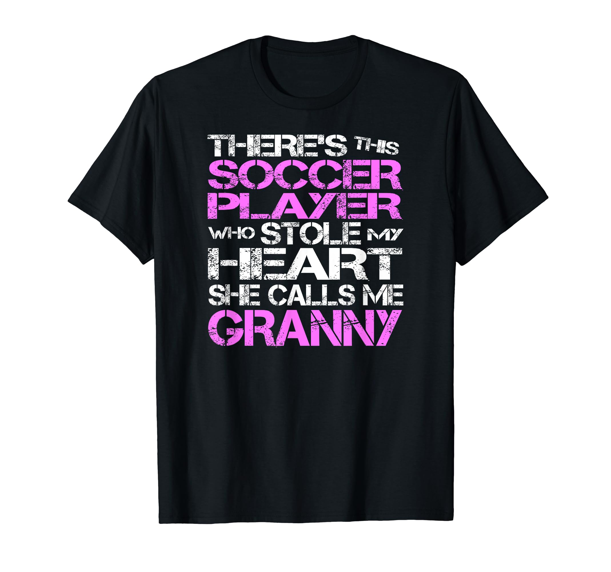 Soccer Player Stole My Heart She Calls Me T-Shirt - Novelty Apparel Unisex