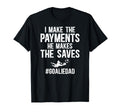 Funny Soccer Goalie Dad Soccer T-Shirt - Casual Everyday Wear for Adults