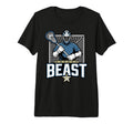 Lacrosse Goalie Lax Goalkeeper Crease Tri T-Shirt - Graphic Print Unisex