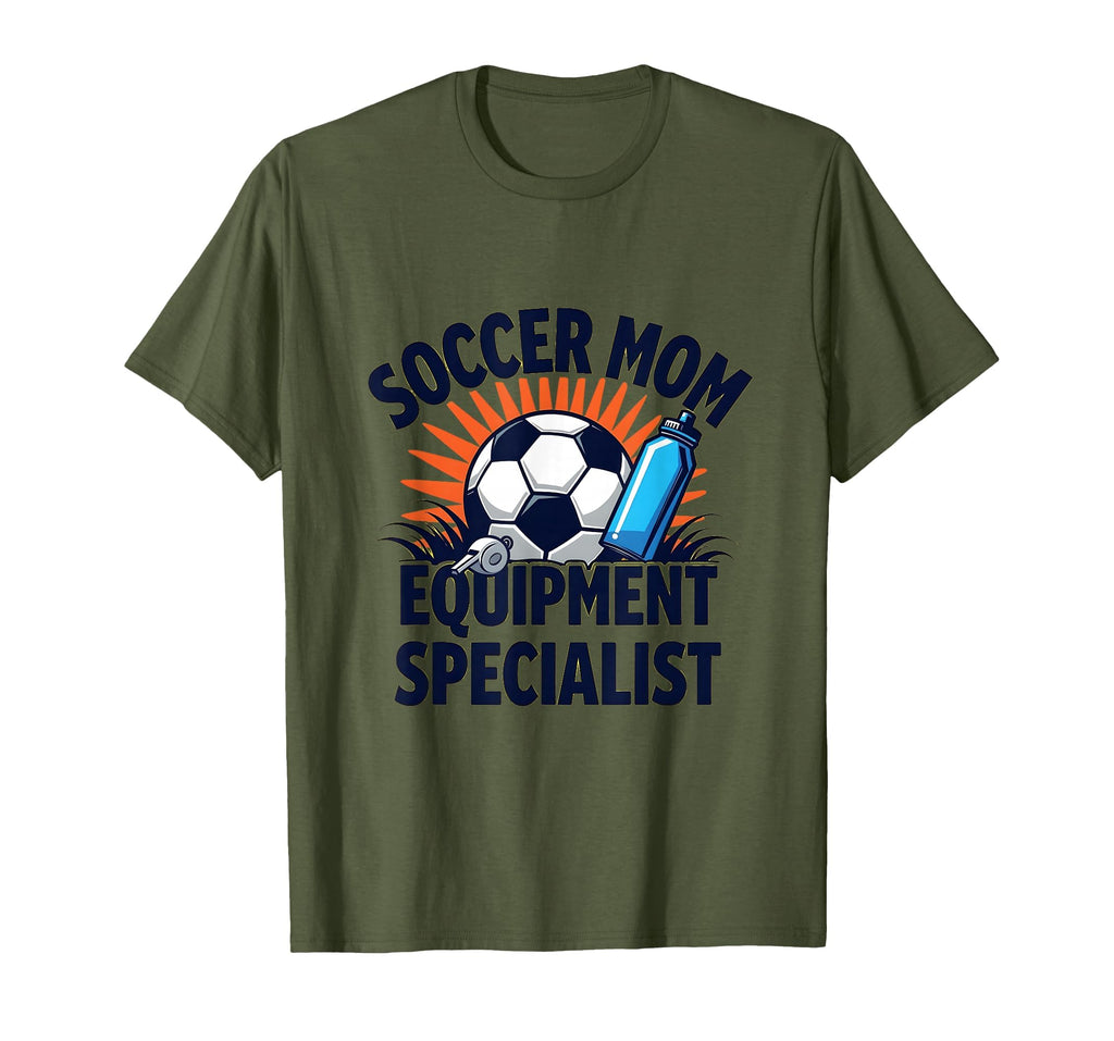 Soccer Mom Equipment Specialist T-Shirt - Graphic Print Men Women