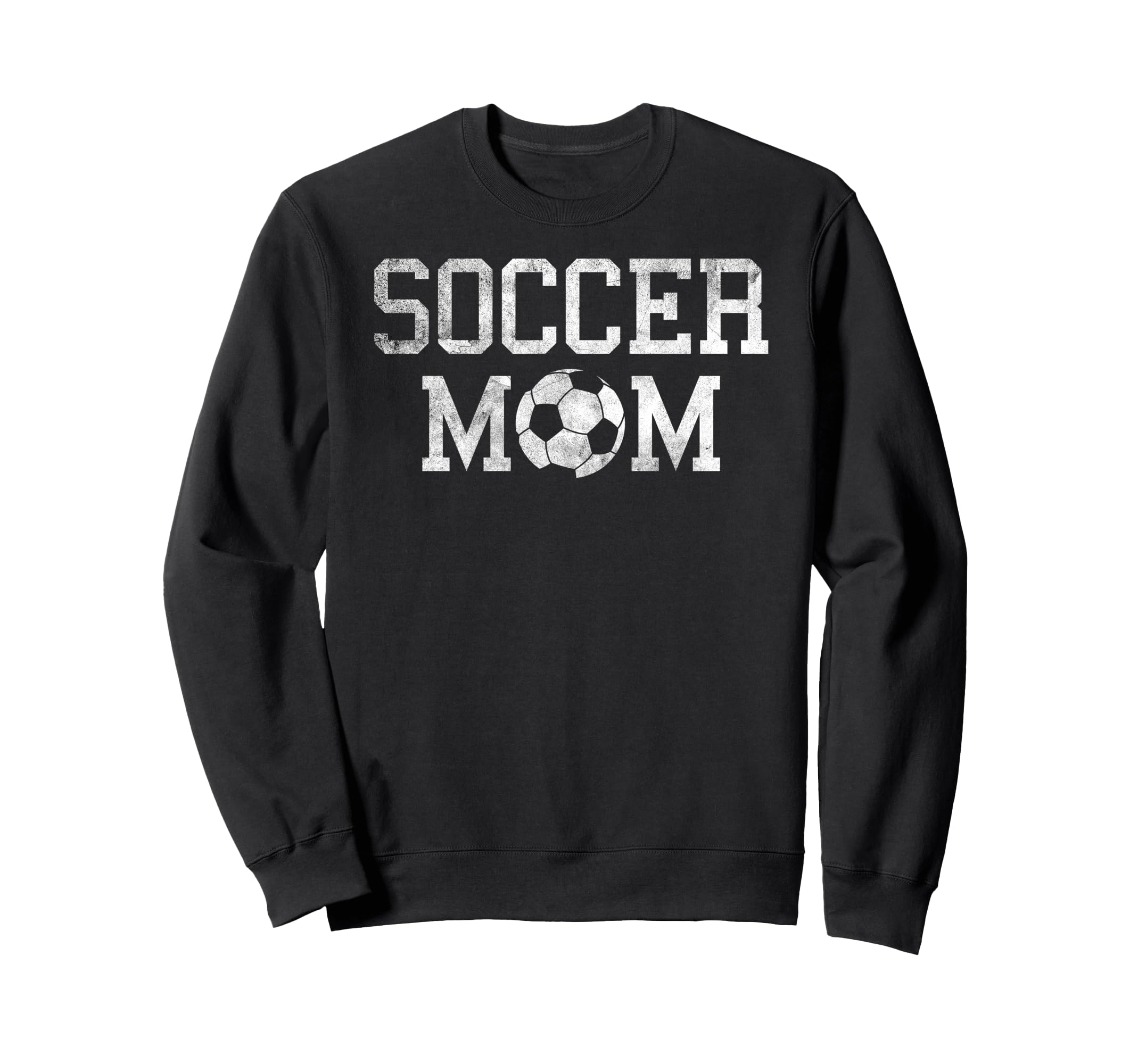 Proud Soccer Mom Funny Sport Gift Sweatshirt - Novelty Apparel for Adults