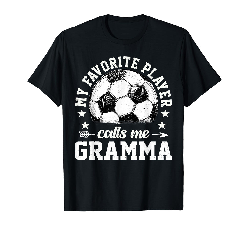 Soccer Player My Favorite Player Calls T-Shirt - Unique Graphic for Adults