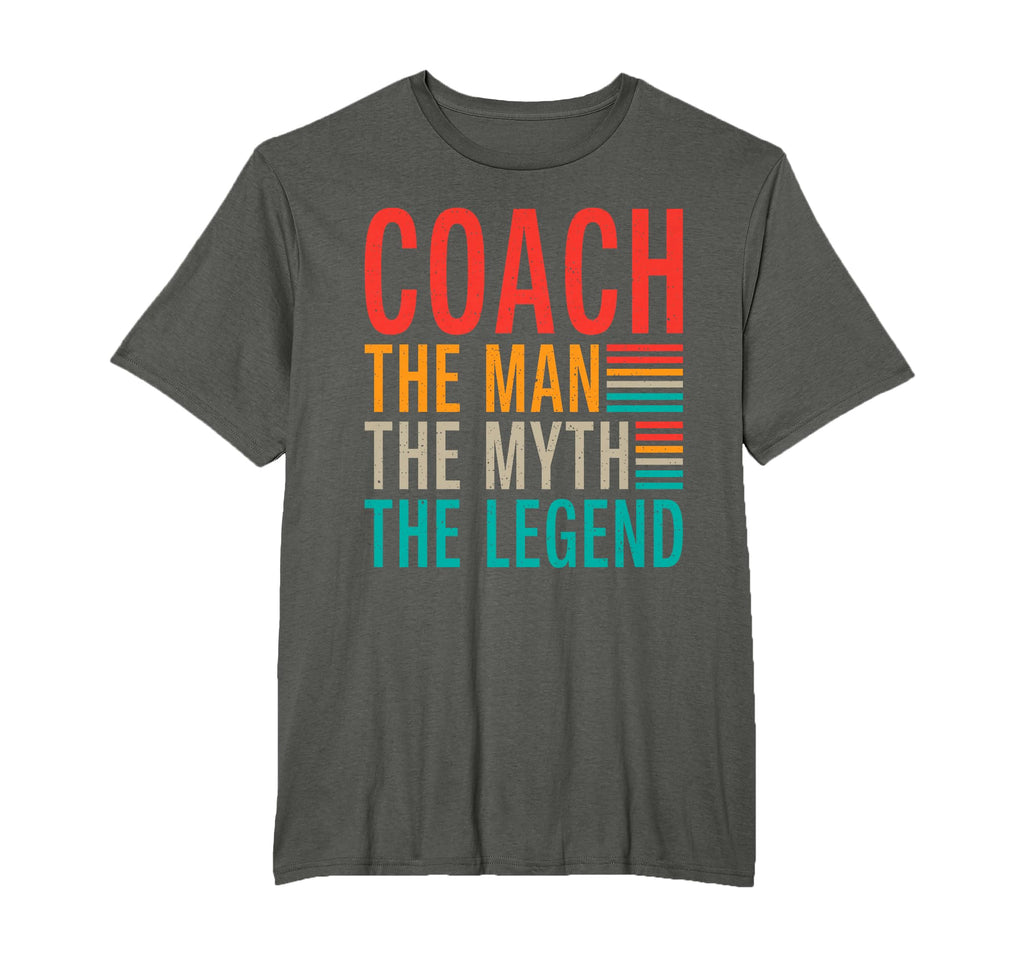 Coach Myth Legend Sports Coach T-Shirt - Casual Everyday Wear Unisex