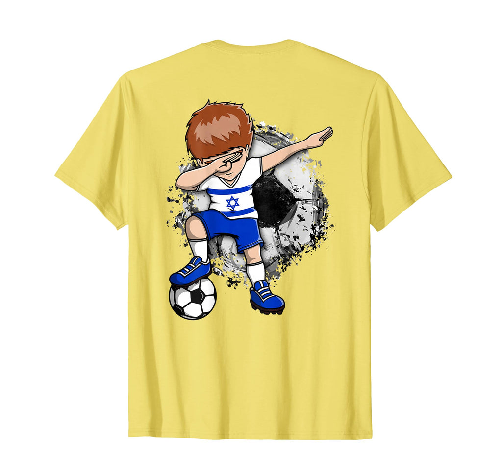 Dabbing Soccer Israel Jersey Israeli T-Shirt - Novelty Apparel Unisex