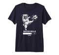 Kawaii Pug Soccer Skills Loading Dog T-Shirt - Graphic Print for Adults